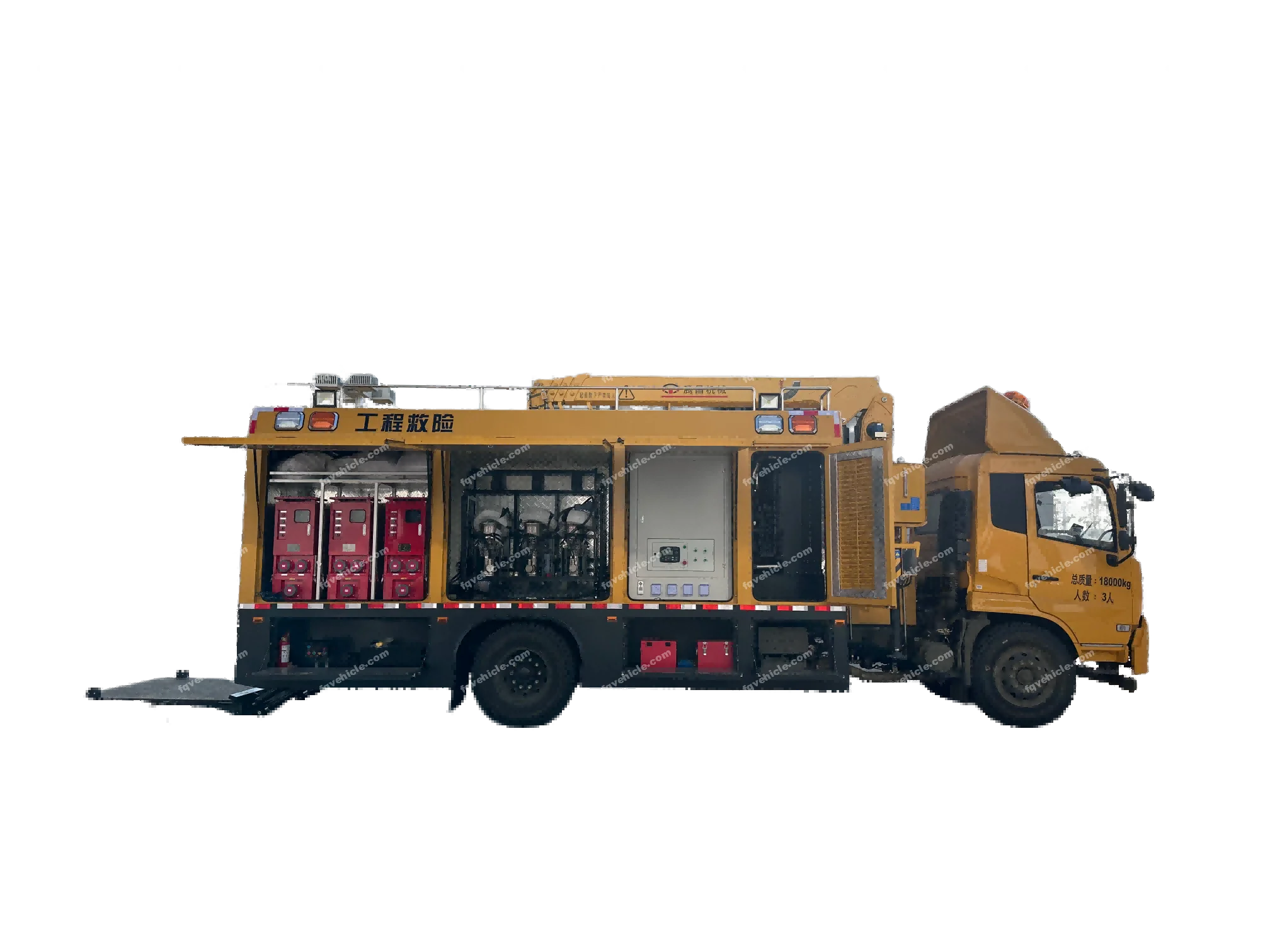 Fengqi rescue vehicle right view