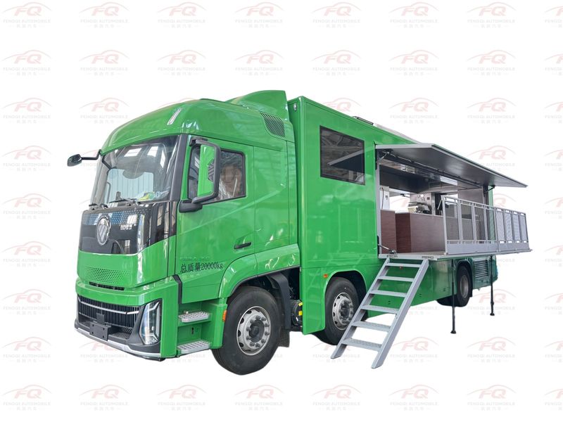 Foton Auman Galaxy 8×4 Large Shelter Kitchen Truck | Heavy-Duty Field Catering Vehicle