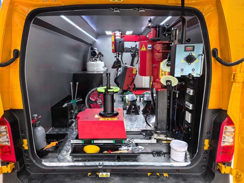 Chery Karry Jiangtun E7 Electric Tire Repair Truck | Mobile Tire Service Van