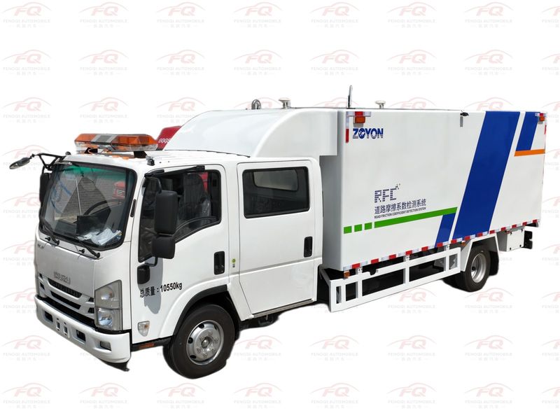 Qingling Isuzu Road Friction Testing Vehicle | Pavement Skid Resistance Inspection Truck