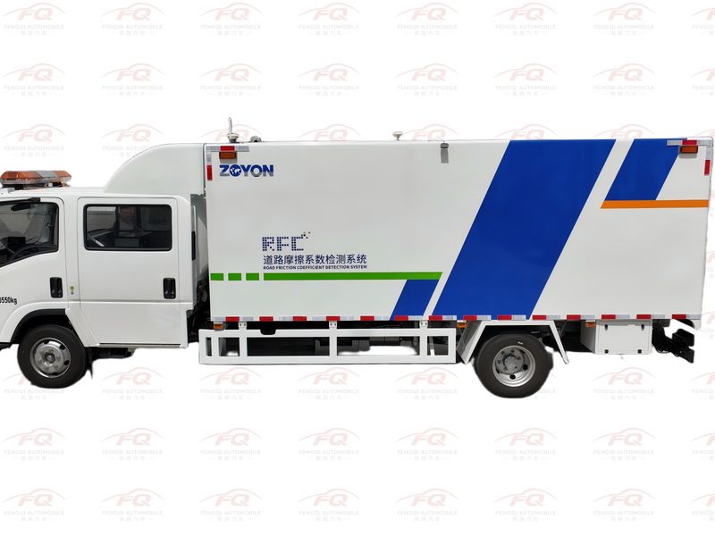 Qingling Isuzu Road Friction Testing Vehicle | Pavement Skid Resistance Inspection Truck