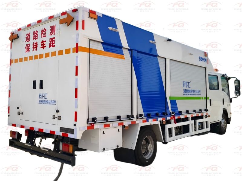 Qingling Isuzu Road Friction Testing Vehicle | Pavement Skid Resistance Inspection Truck