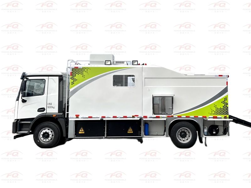 XCMG Hanfeng G5 Electric Road Detection Vehicle | 18-Ton Mobile Testing Laboratory