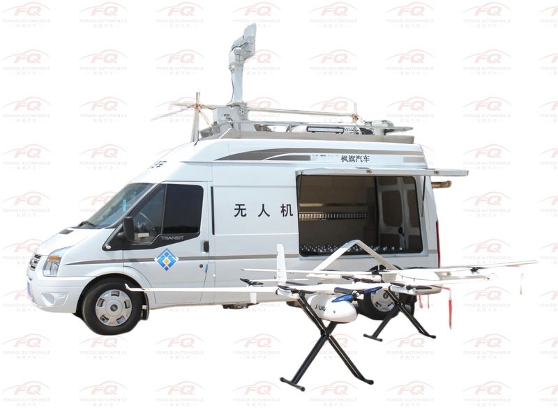 JMC Ford Transit V348 UAV Command Vehicle | Lightweight Blue-Plate Drone Nest & Mobile Command Platform