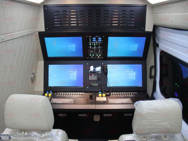 JMC Ford Transit V348 UAV Command Vehicle | Lightweight Blue-Plate Drone Nest & Mobile Command Platform