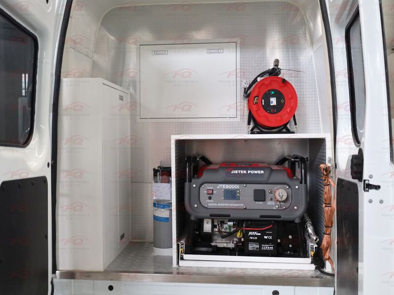 JMC Fushun Coal Mine Gas Detection Vehicle | 3.55t Mobile Chromatography Gas Analyzer Truck with Explosion-Proof Sampling