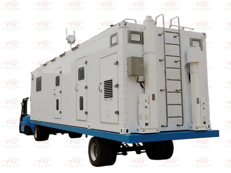 Trailer-Mounted Mobile Oilfield Work Cabin | 20ft Expandable Explosion-Proof Petroleum Operations Shelter